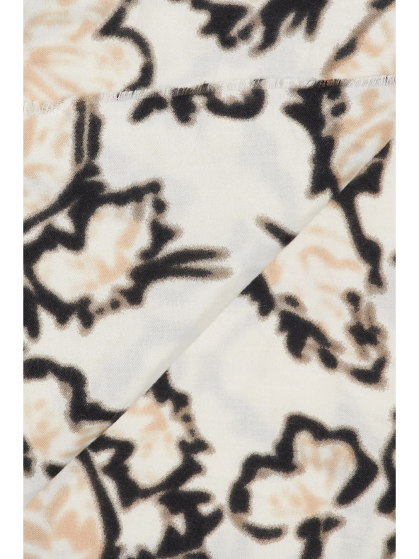 Moodo Vzorovaný šatka béžová Moodo