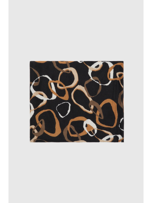 Moodo Šál so vzorom čierny Moodo