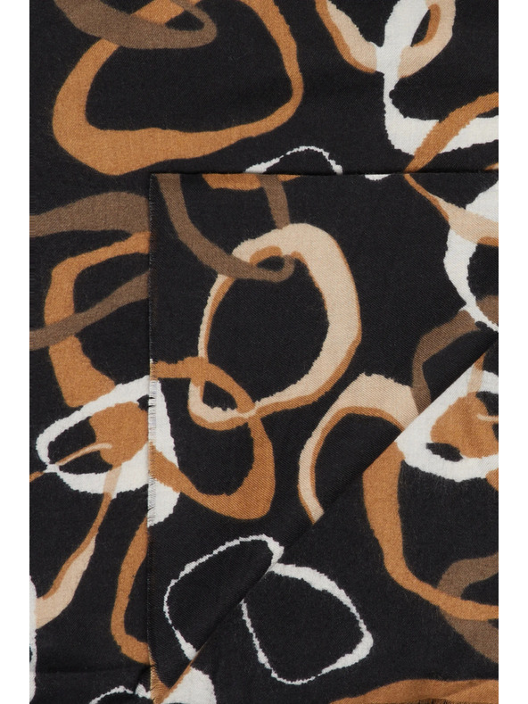 Moodo Šál so vzorom čierny Moodo