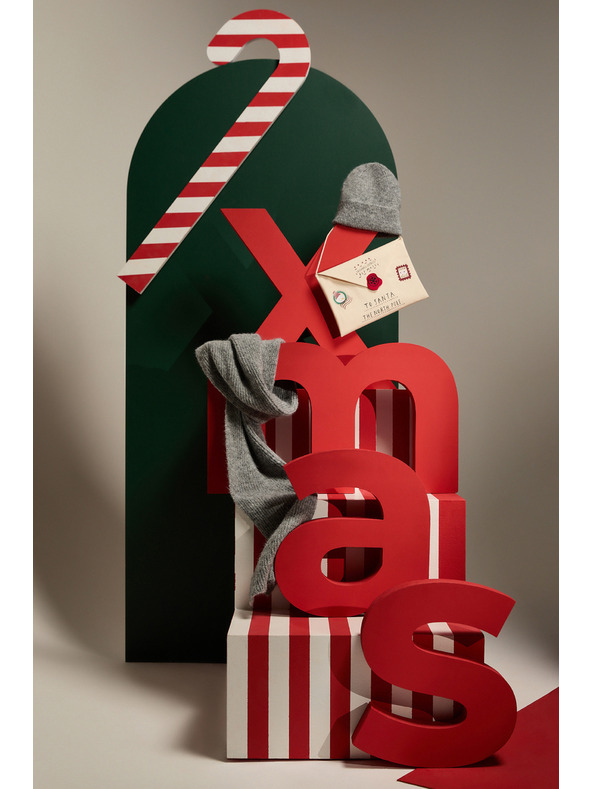 Moodo Šál s prímesou vlny sivý Moodo