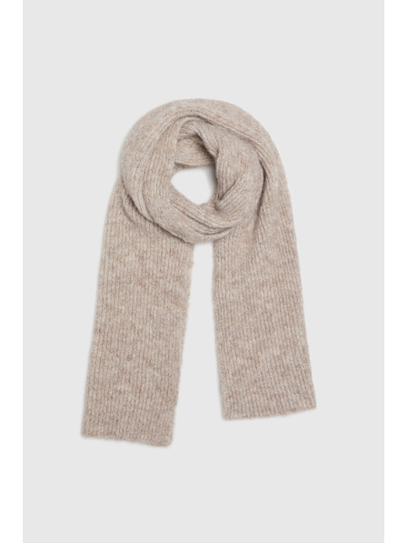Moodo Šál s prímesou vlny béžový Moodo