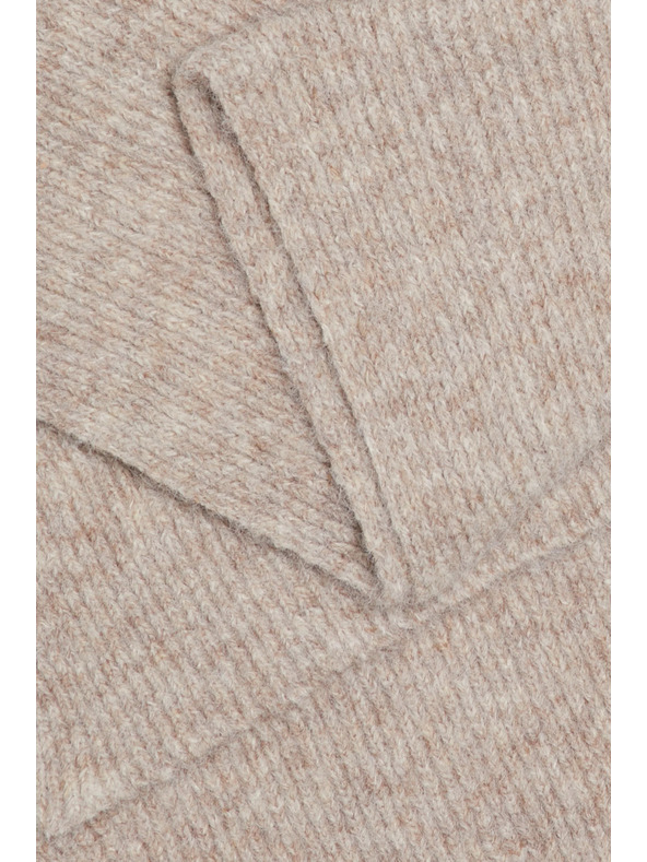 Moodo Šál s prímesou vlny béžový Moodo