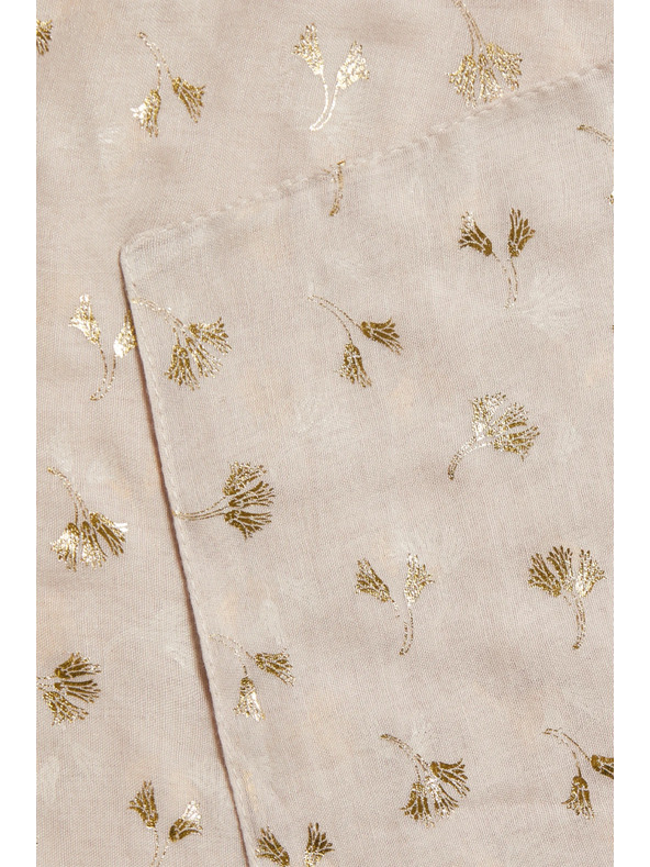 Moodo Šál s potlačením béžový Moodo