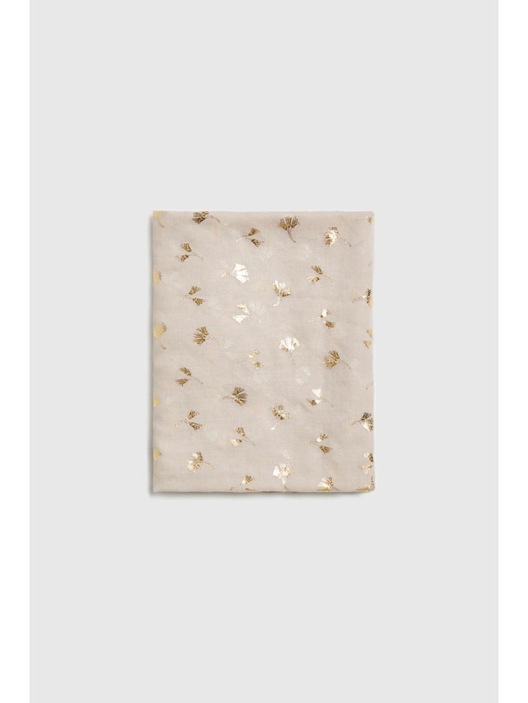 Moodo Šál s potlačením béžový Moodo