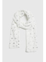 Moodo Šál s potlačením biely Moodo