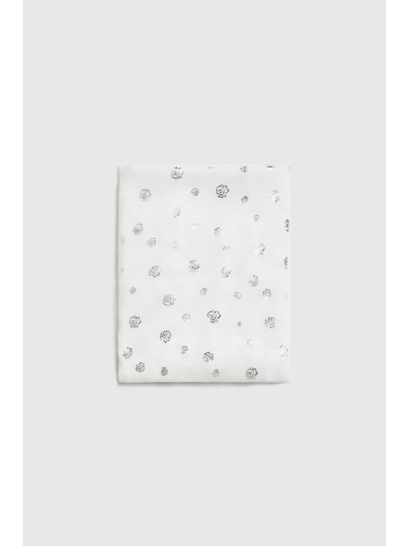 Moodo Šál s potlačením biely Moodo