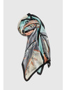 Moodo Vzorovaný šál mätový Moodo