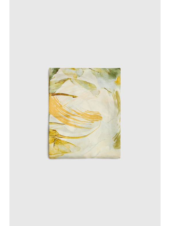 Moodo Šál s kvetinovým vzorom khaki Moodo