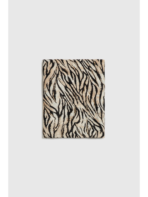 Moodo Šál so zvieracím vzorom béžový Moodo