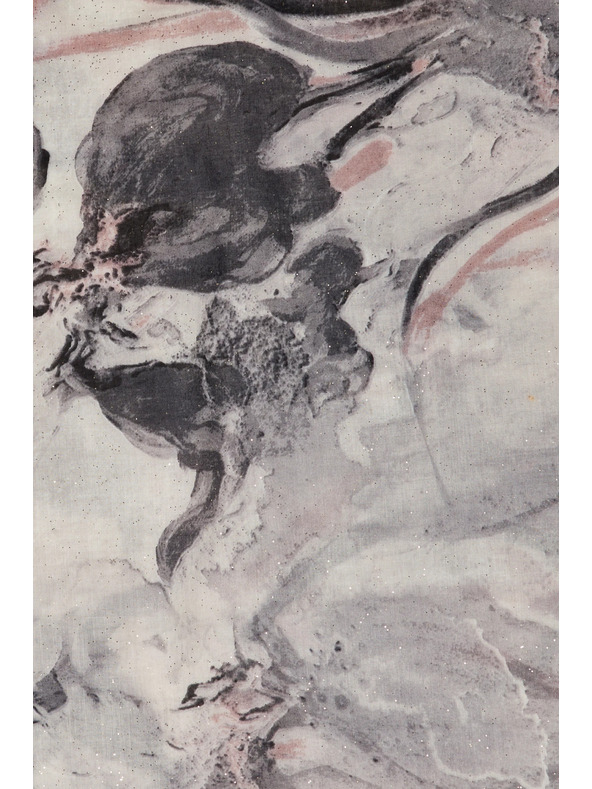 Moodo Vzorovaný šál ružový Moodo