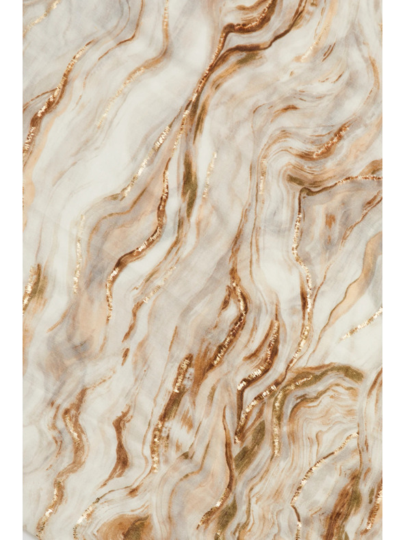 Moodo Šál v mramorovom vzore béžový Moodo