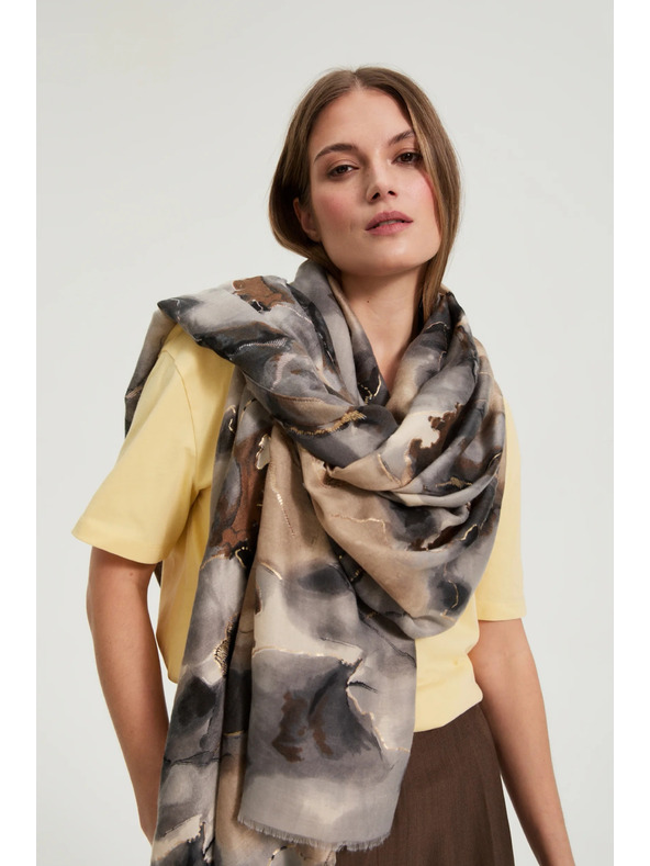 Moodo Šál sivý Moodo