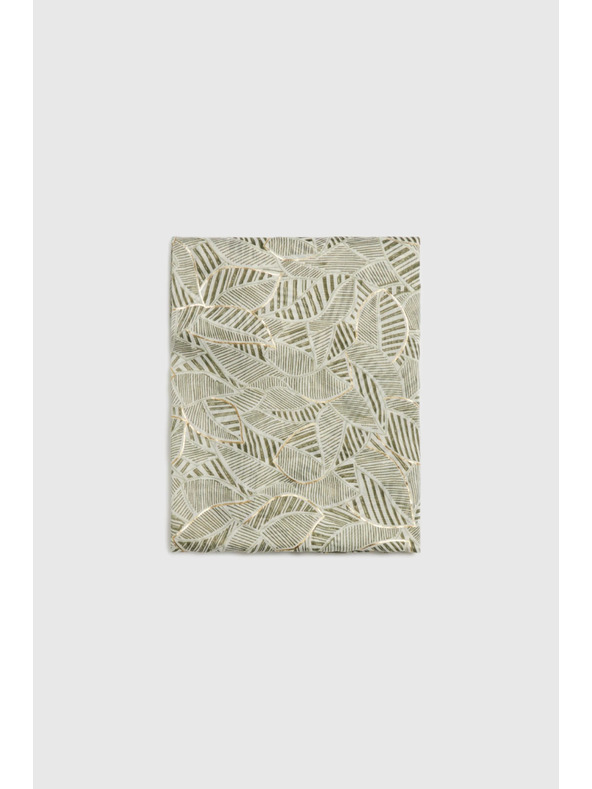 Moodo Vzorovaný šál olivový Moodo