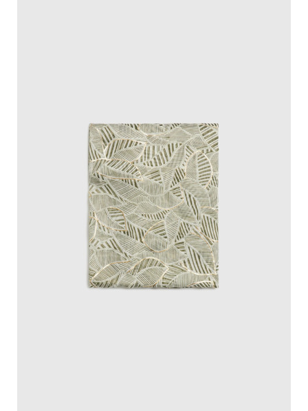 Moodo Vzorovaný šál olivový Moodo