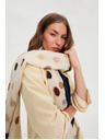 Moodo Šála s bodkami béžová Moodo