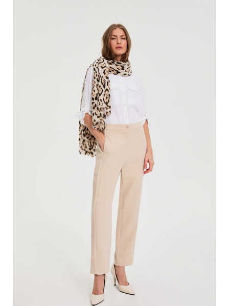 Moodo Šál v leopardím vzore béžový Moodo