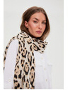 Moodo Šál v leopardím vzore béžový Moodo