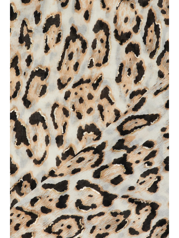 Moodo Šál v leopardím vzore béžový Moodo