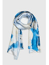 Moodo Šála s kvetinovým vzorom svetlomodrá Moodo