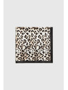 Moodo Šatka s leopardím vzorom hnedá Moodo