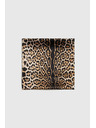 Moodo Šatka s leopardím vzorom hnedá Moodo