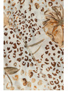 Moodo Vzorovaný šál béžový Moodo