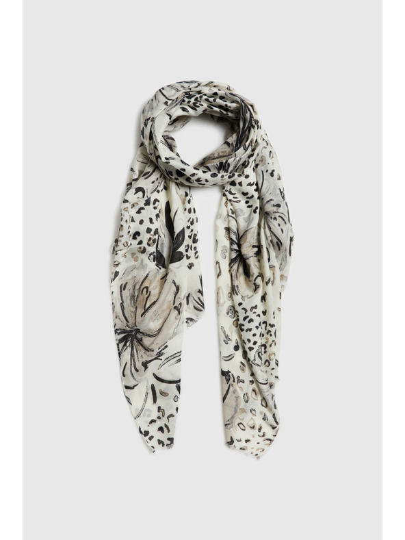 Moodo Dlhá šála sivá Moodo