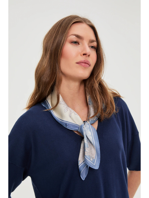 Moodo Šatka svetlomodrá Moodo