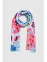 Moodo Vzorkovaný šál modrý Moodo