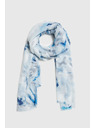 Moodo Vzorkovaný šál modrý Moodo
