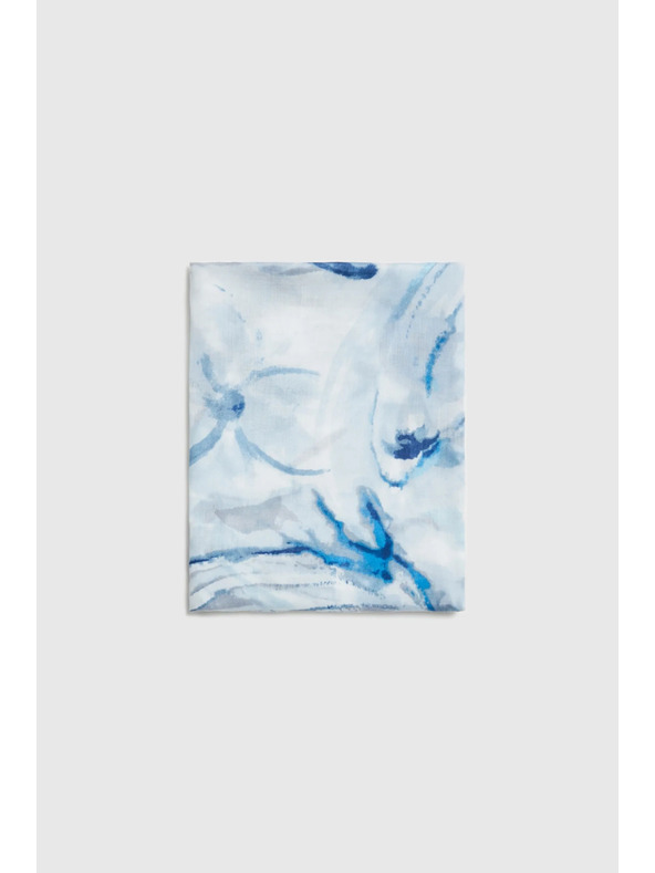 Moodo Vzorkovaný šál modrý Moodo