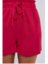 Moodo Jahodové ľanené šortky Moodo