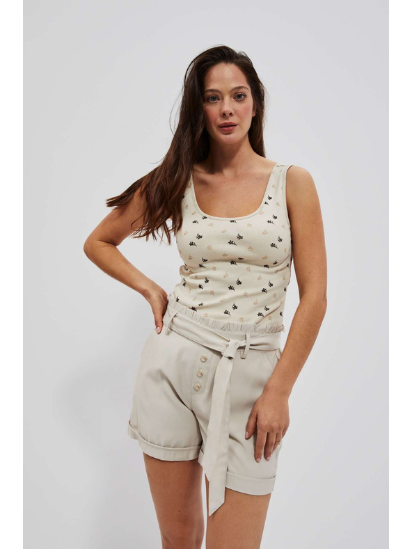 Moodo Pieskovcový top s potlačou Moodo