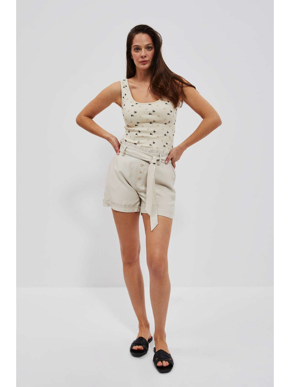 Moodo Pieskovcový top s potlačou Moodo