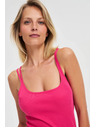 Moodo Bavlnený top fuchsiový Moodo