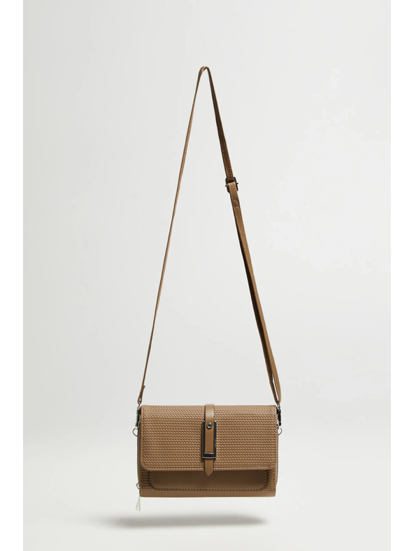 Moodo Béžová taška so zipsom Moodo