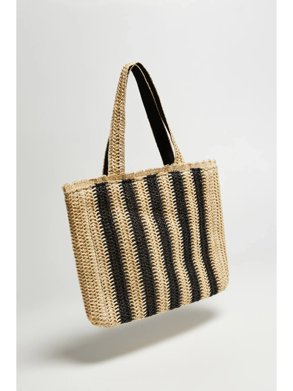 Moodo Veľká pruhovaná taška Moodo