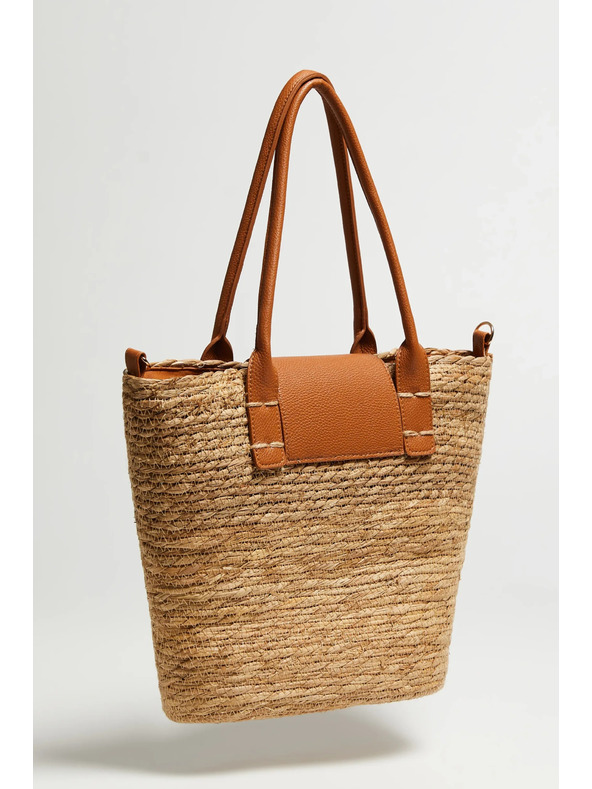 Moodo Béžový košíkový vak Moodo