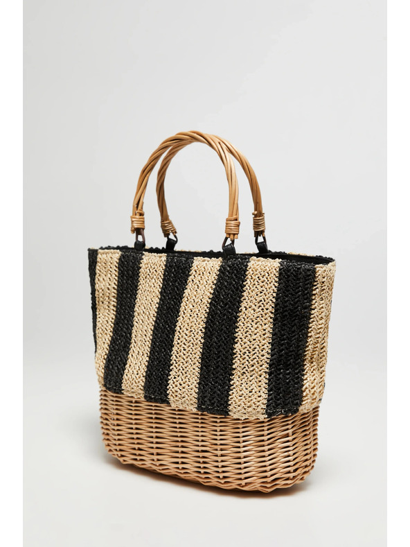 Moodo Béžová košíková taška Moodo