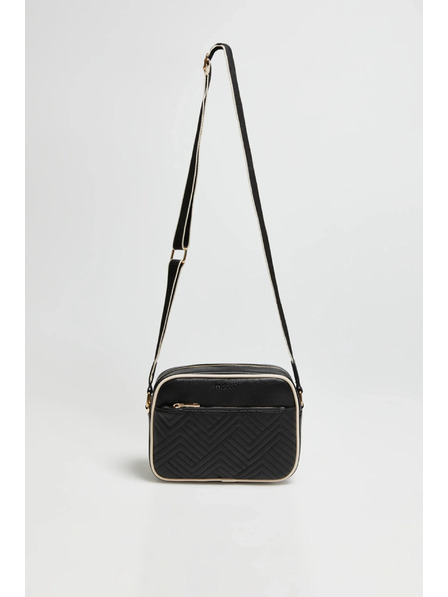 Moodo Čierna taška s nastaviteľným popruhom Moodo