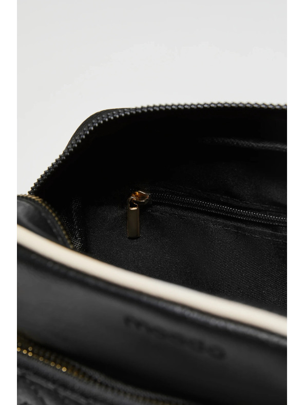 Moodo Čierna taška s nastaviteľným popruhom Moodo