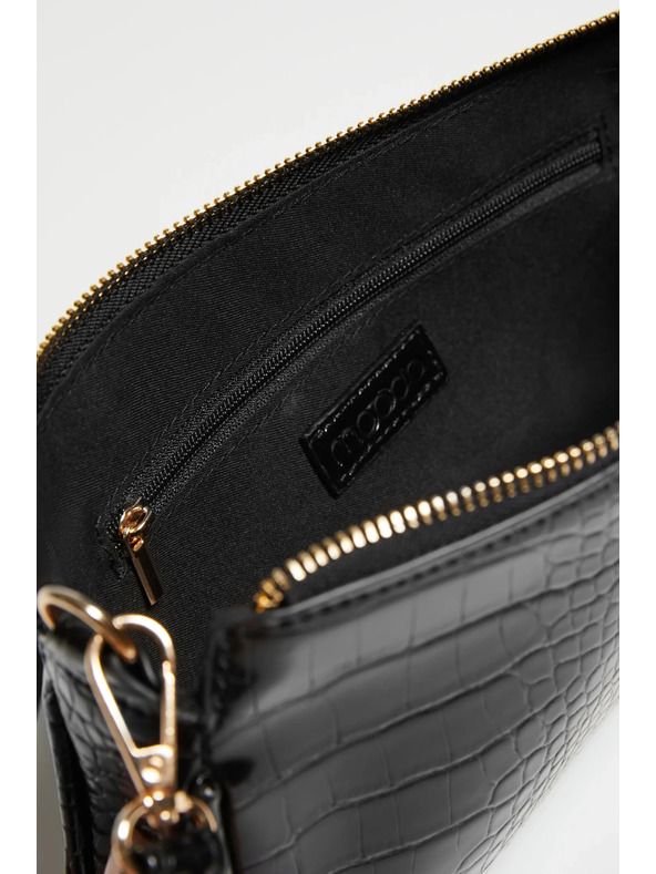 Moodo Dvojitá kabelka čierna Moodo