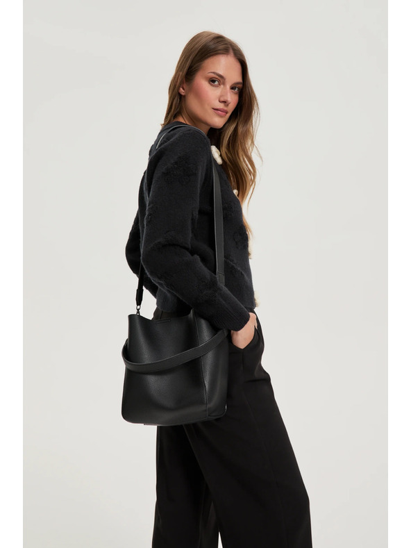 Moodo Čierna taška cez rameno Moodo