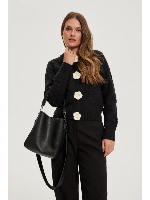 Moodo Čierna taška cez rameno Moodo