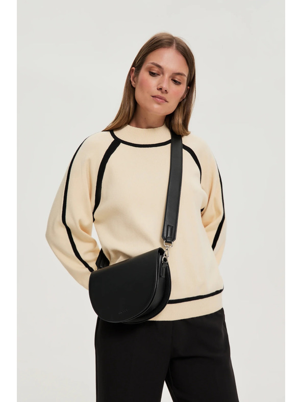 Moodo Čierna crossbody kabelka Moodo