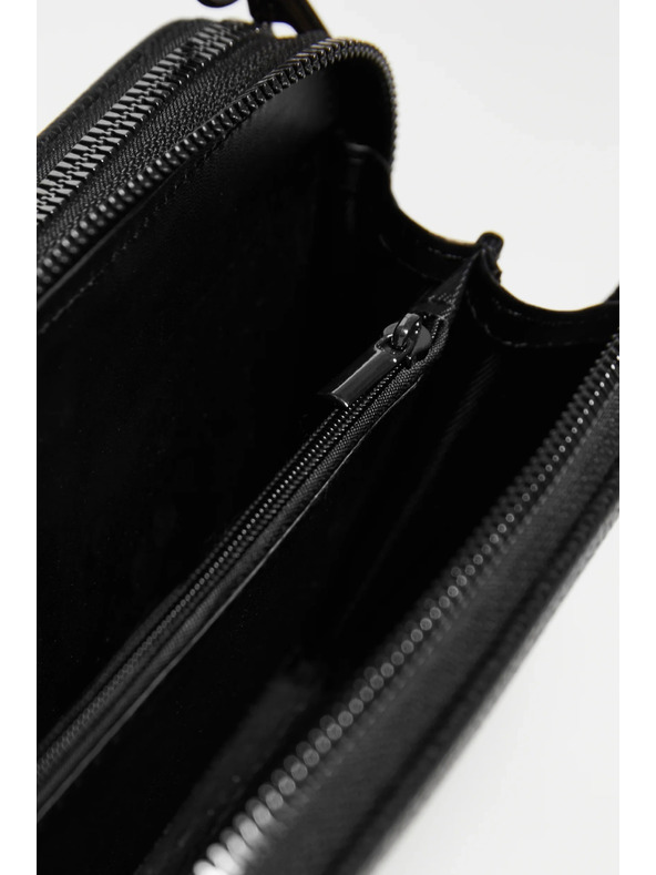 Moodo Čierna taška na širokom páse Moodo