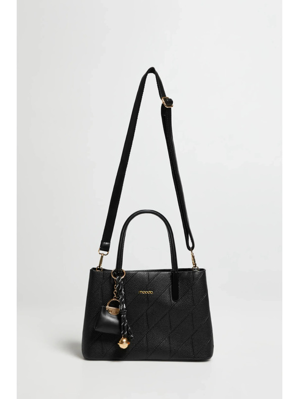 Moodo Čierna taška s príveskom Moodo