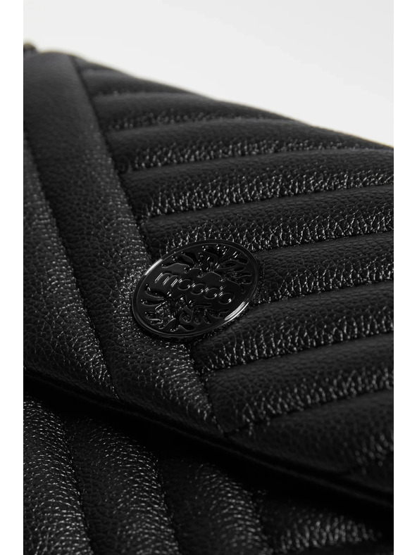 Moodo Čierna taška s dvojitou rukoväťou Moodo