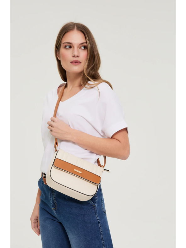 Moodo Béžová taška cez rameno Moodo