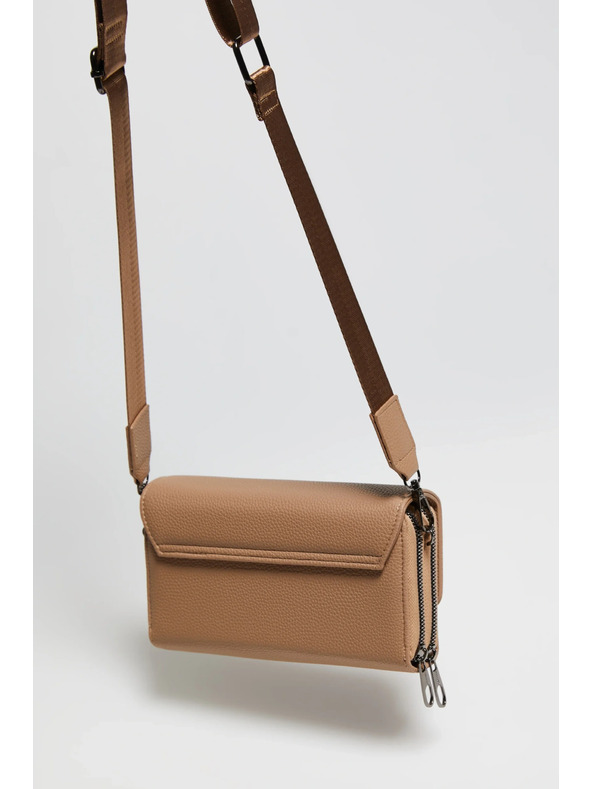 Moodo Malá béžová kabelka Moodo